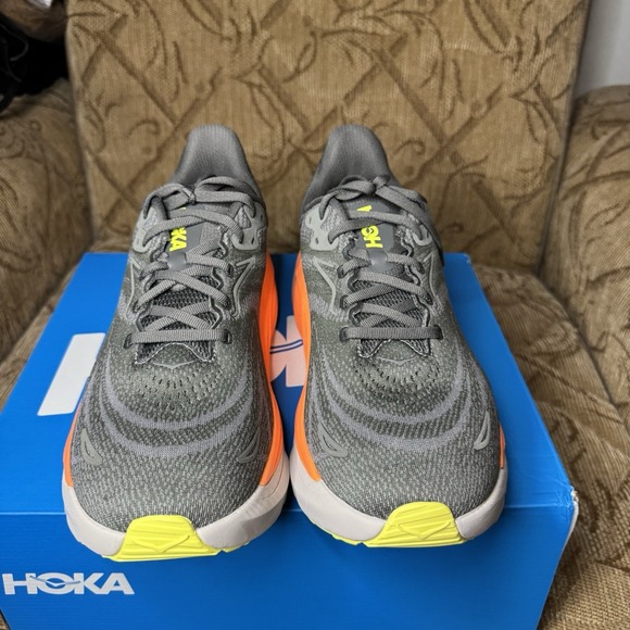 Hoka One One Arahi 8 Mens 9D Shoes Gray 1168690 AHLT Running Sneaker Gym Walking main image 6